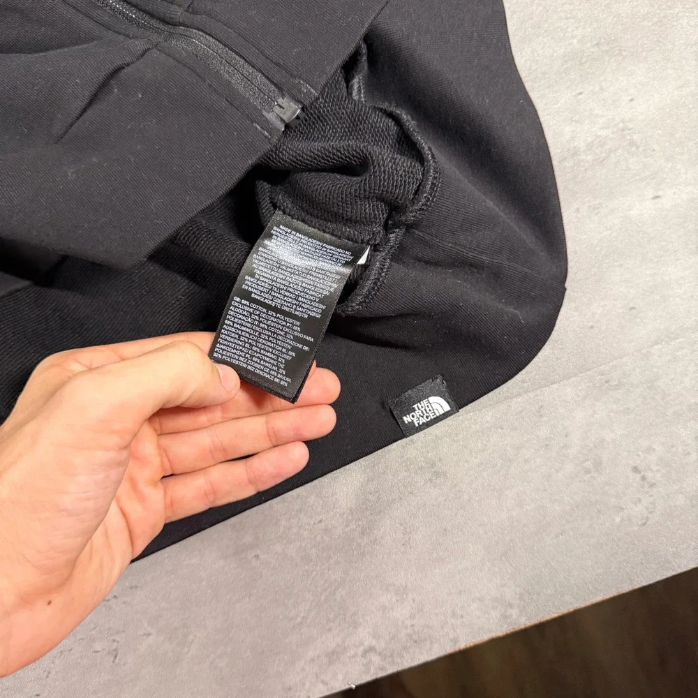 The North Face Full Zip Hoodie Mens Extra Large XL Black Regular Fit NWT Tech